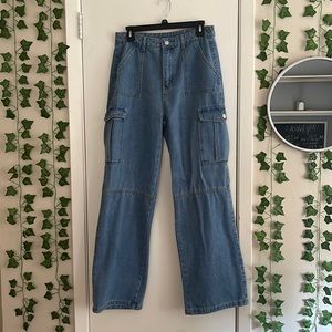 cargo boyfriend jeans